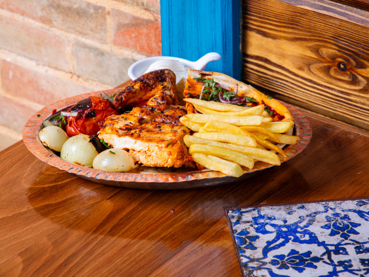Grilled Half Chicken